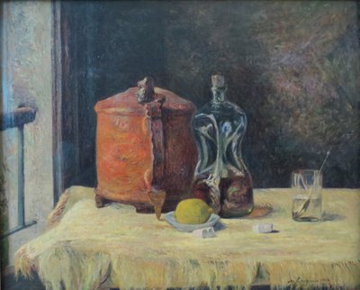 At the Window by Paul Gauguin